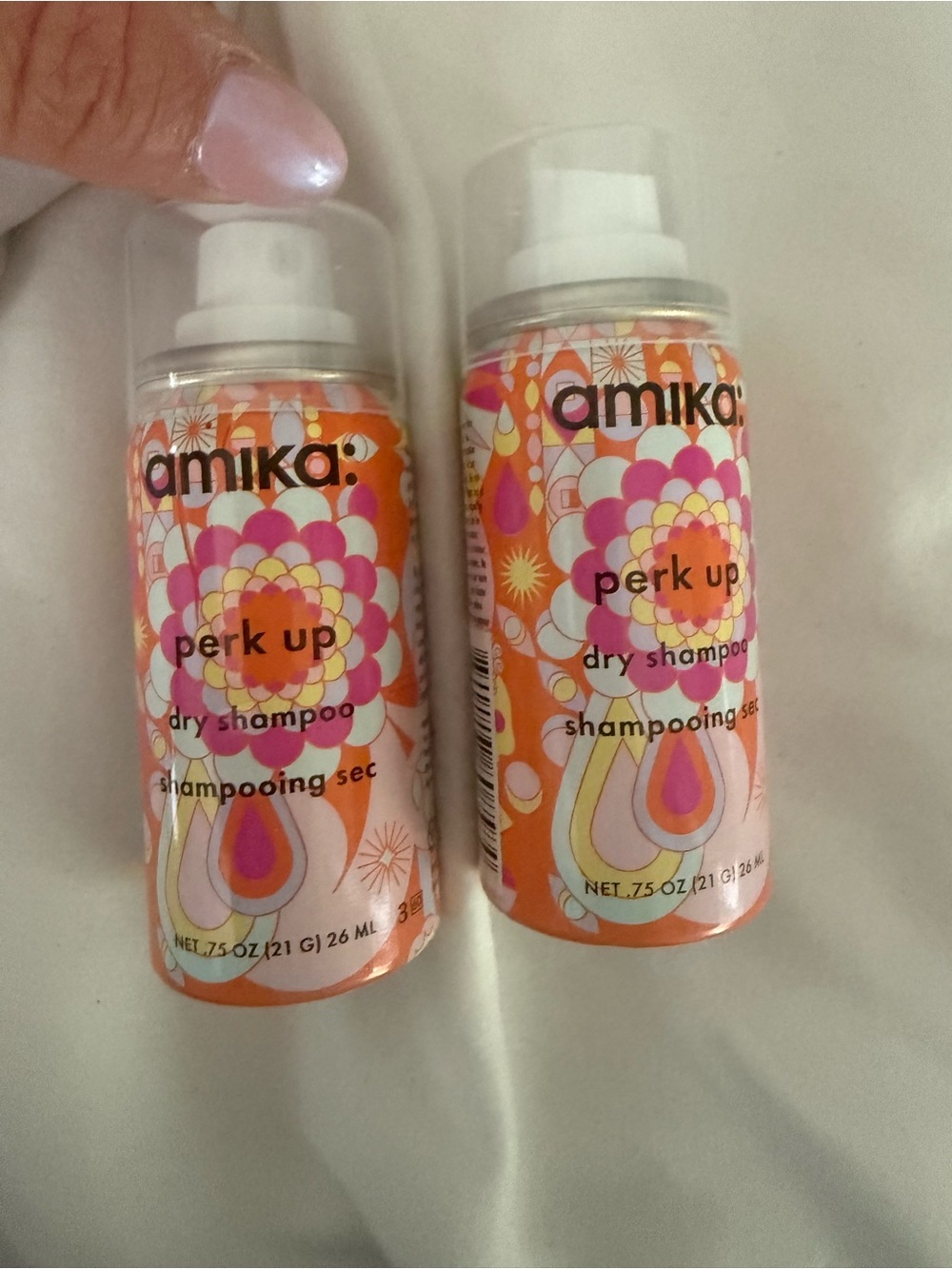 2 Amika Perk Up Dry Shampoos *New